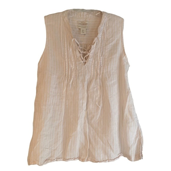 Cynthia Rowley Linen Tank Top - Picture 8 of 8